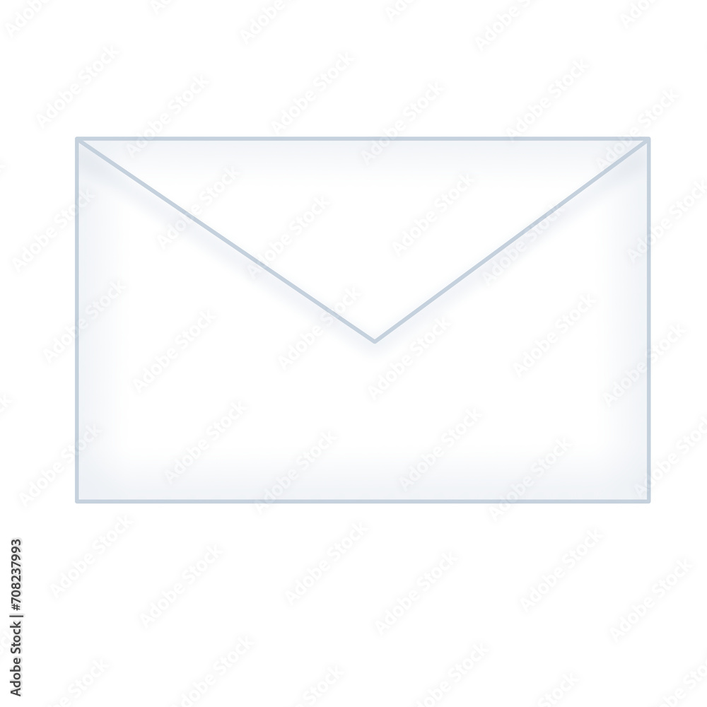 Letter simple doodle illustration envelop with white color that can be use for social media, sticker, wallpaper, e.t.c Letter simple doodle illustration envelop with white color that can be use for social media, sticker, wallpaper, e.t.c