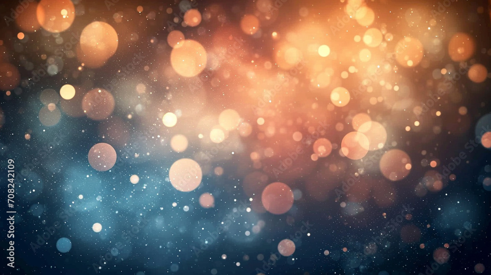 abstract background with bokeh