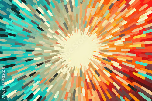 radial vector texture