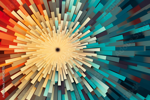 radial vector texture