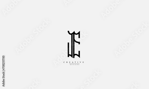 Alphabet letters Initials Monogram logo JE EJ J E