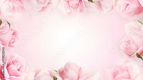 Beautiful pink rose bouquet flowers background, symbol of Valentine's Day, wedding, love