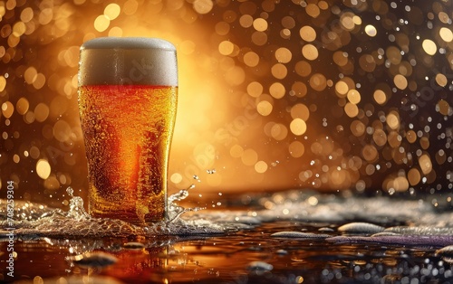 Pint of cold beer