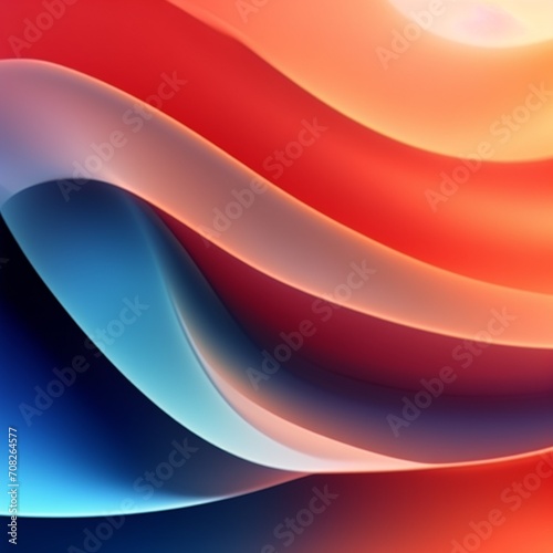 abstract wavy colorful background