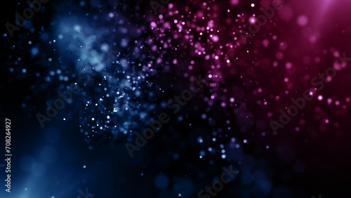 Particles bokeh abstract event game trailer titles cinematic openers digital technology concert background © xleviathanx