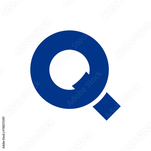 Monogram Q design vector logo. Monogram initial letter mark Q logo design. Monogram design vector logo. Monogram initial letter mark Q logo design. Simple Q monogram. Monogram Q design logo