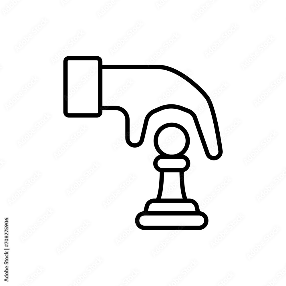 Chess outline icons, minimalist vector illustration ,simple transparent graphic element .Isolated on white background Chess outline icons, minimalist vector illustration ,simple transparent graphic element .Isolated on white background