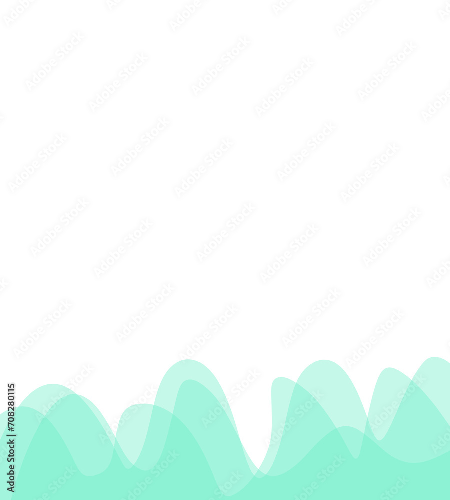 abstract background with waves blue color 