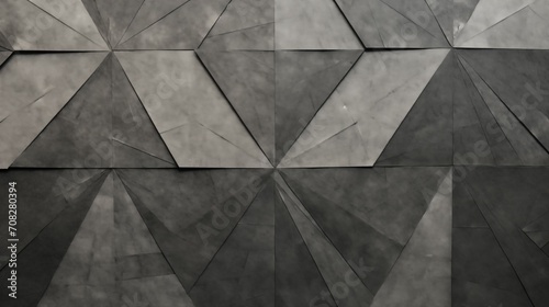 Obsidian Silver Minimalist Geometric Art