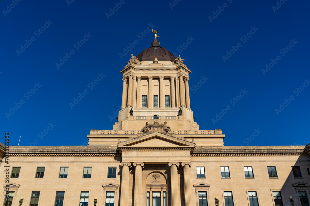 Manitoba Legislative Building in Winnipeg, Canada