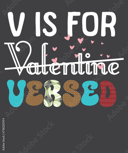 V Is For Versed Nurse PACU CRNA ICU ER Nurse Valentines Day T-Shirt design vector,
nurse, valentines, day, versed, pacu, crna, icu, er, men, women, t-shirt, clothing, 
 photo