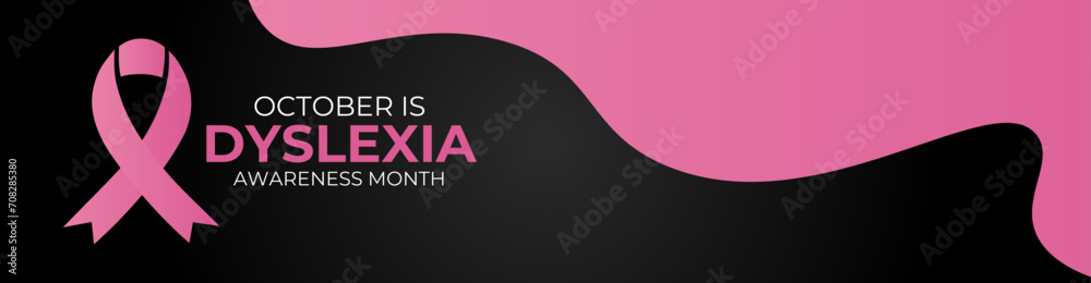 Dyslexia awareness month is observed every year in october. Vector illustration of dyslexia awareness month in aims to support those with this learning difficulty. banner, cover, poster, background. Dyslexia awareness month is observed every year in october. Vector illustration of dyslexia awareness month in aims to support those with this learning difficulty. banner, cover, poster, background.