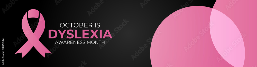 Dyslexia awareness month is observed every year in october. Vector illustration of dyslexia awareness month in aims to support those with this learning difficulty. banner, cover, poster, background. Dyslexia awareness month is observed every year in october. Vector illustration of dyslexia awareness month in aims to support those with this learning difficulty. banner, cover, poster, background.