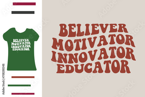 Best teacher ever t shirt design