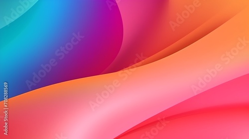 Colorful Abstract Background With Dynamic Effect.