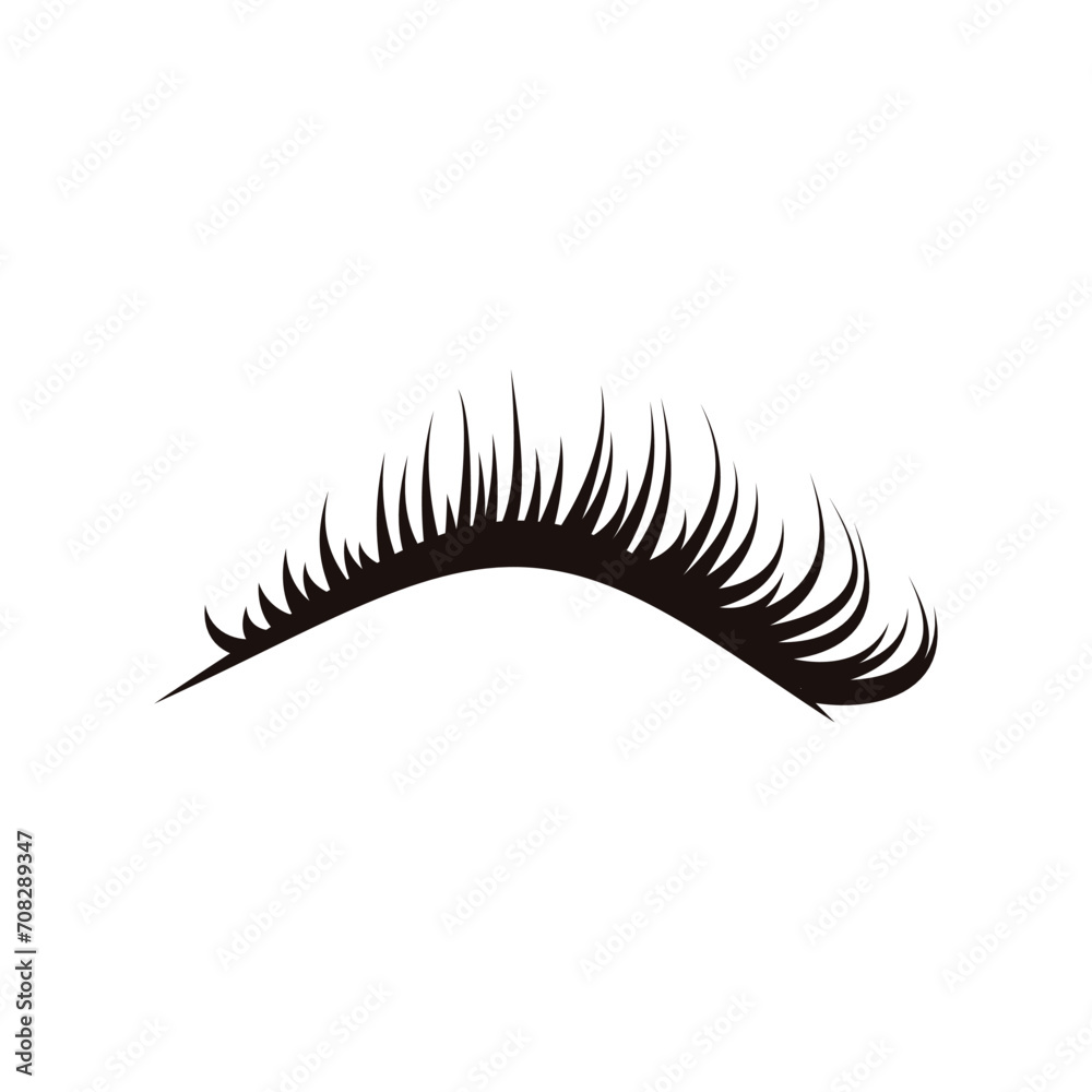 eyelash logo icon eyelash logo icon