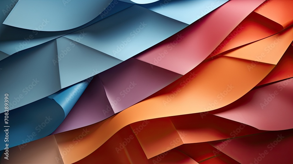 Obraz premium Abstract paper texture with a slight color gradient background.