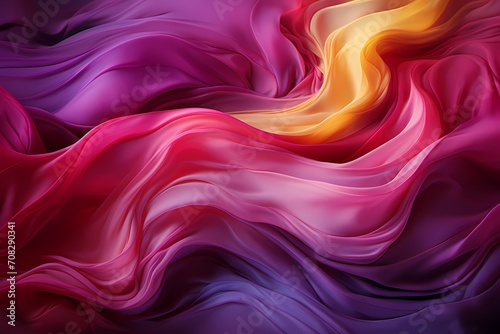 Vivid gradients of magenta and gold blending seamlessly, forming a captivating liquid canvas for Abstract Wallpaper Backgroundr