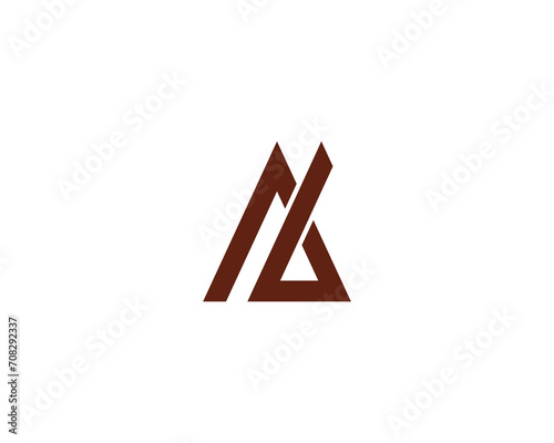 AB LOGO DESIGN VECTOR TEMPLATE