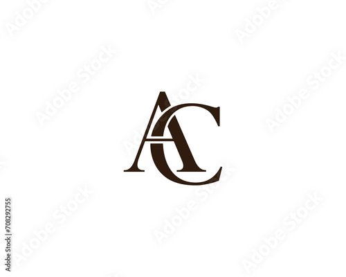 AC CA LOGO DESIGN VECTOR TEMPLATE
