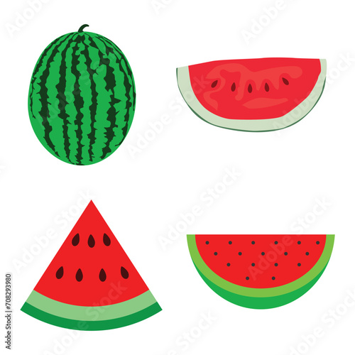 watermelon icon vector illustration design