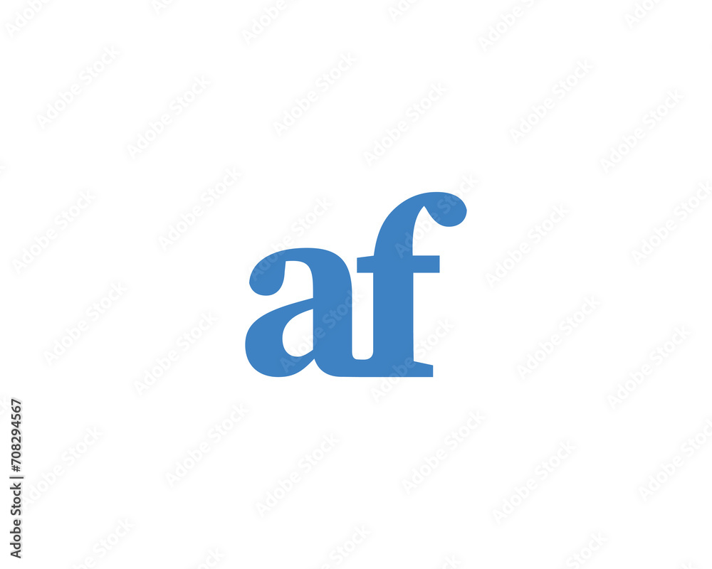 AF LOGO DESIGN VECTOR TEMPLATE AF LOGO DESIGN VECTOR TEMPLATE