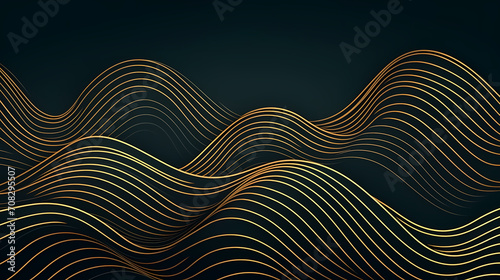 Technology lines background and light effects, technology sense background material