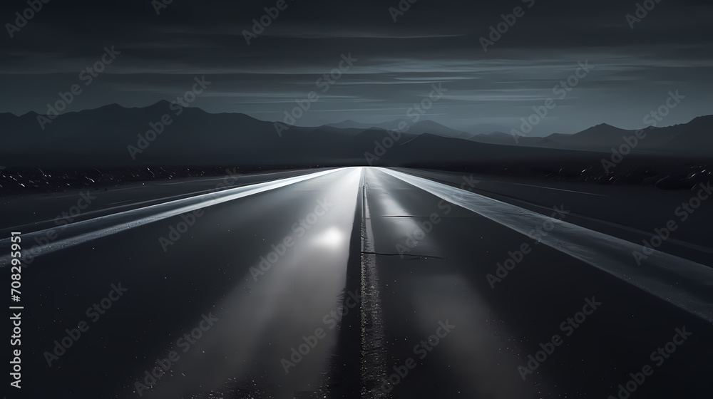 Fototapeta premium Technology lines background and light effects, technology sense background material