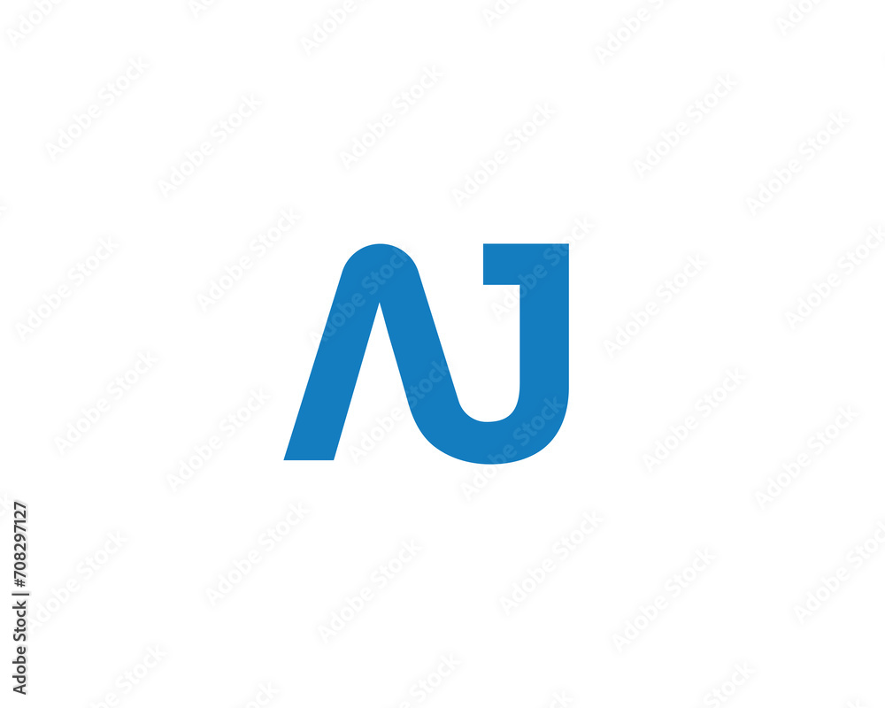 AJ LOGO DESIGN VECTOR TEMPLATE AJ LOGO DESIGN VECTOR TEMPLATE