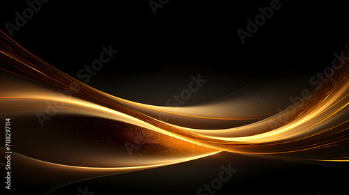 3D rendering, abstract geometric background, technological lines background and light effects