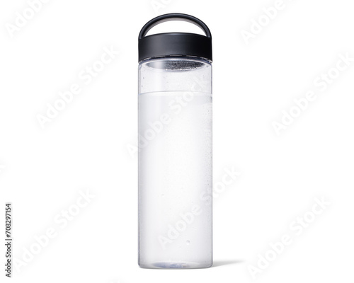 水の入った携帯用の水筒（影あり） photo