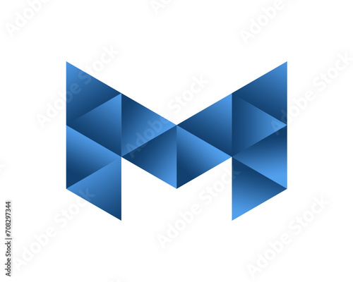 company logo with letter m