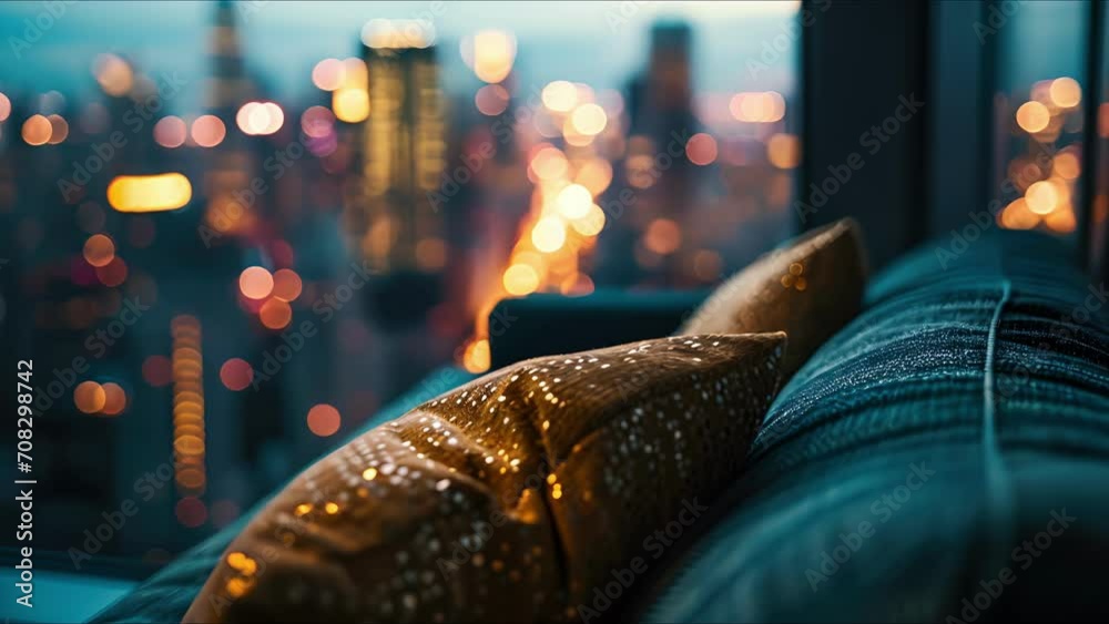 Vidéo Stock As you sink into the cozy embrace of these plush throw