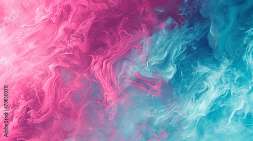 Hot pink & cyan abstract banner background. PowerPoint and Business background.