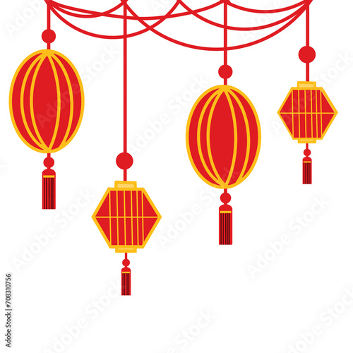 Lanterns to celebrate Chinese New Year