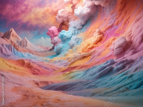 abstract watercolor background © NerdNShellStudio