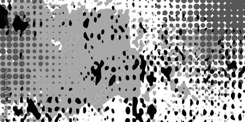 Grunge texture white and black. Sketch abstract to Create Distressed Effect. Overlay Distress grain monochrome design. Stylish modern background for different print products. Vector black and white