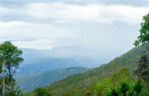 landscape with clouds