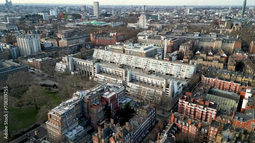 The Brunswick Centre is a grade II listed residential and shopping centre in Bloomsbury, London, England. It is located between Brunswick Square and Russell Square and is administratively in the Londo