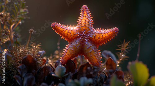 red star fish © Shahista