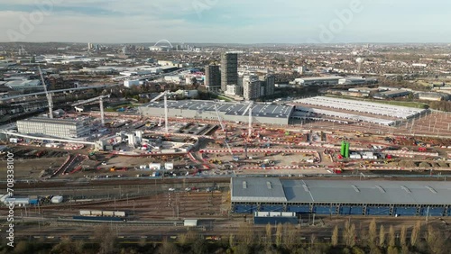 Old Oak Common is a railway station under construction on the site of the Old Oak Common traction maintenance depot to the west of London