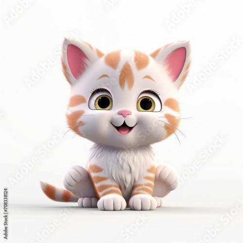 cute adorable little cat