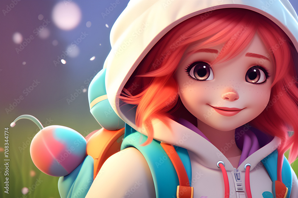 Fototapeta premium cute character