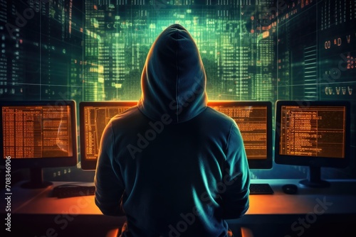 hacker illustration photo