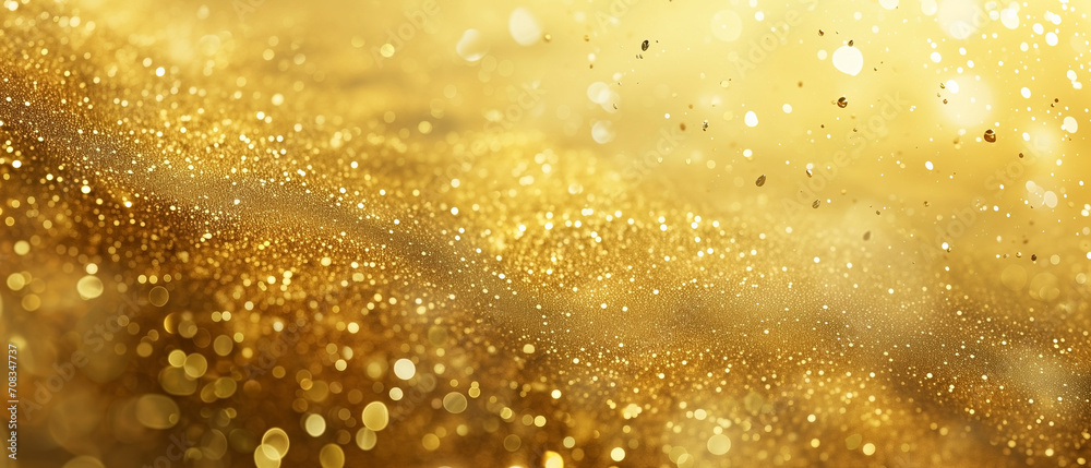 Luxurious gold bokeh background. Luxurious gold bokeh background.