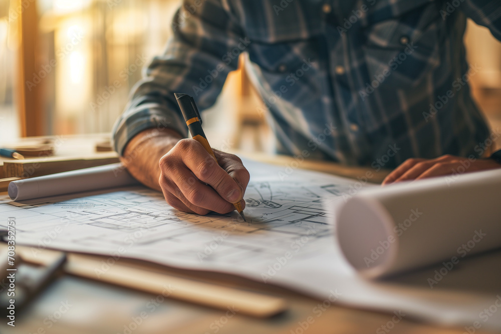 Architect's Blueprint: Crafting Dreams into Structure - A Visionary's