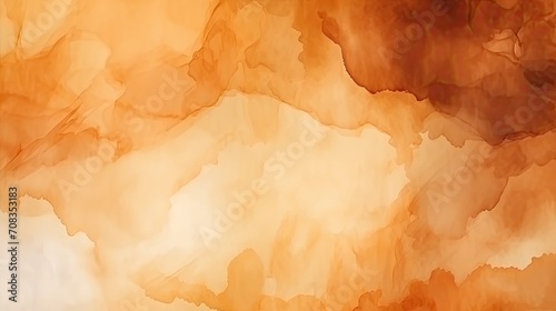 old paper texture, orange watercolor background, abstract orange Watercolour painting soft textured, orange Wave pattern watercolor