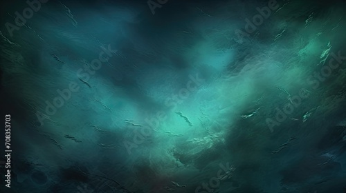 A dark blue and green abstract background suitable for web design, social media posts, presentations, and digital artwork. This asset creates a modern and soothing visual impact.dark green clouds
