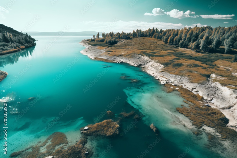 Obraz premium A beautiful landscape