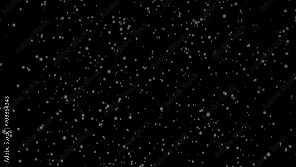 It's a video of snow falling. Just take it easy.